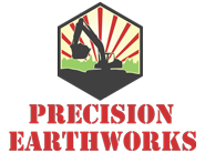 Precision Earthworks Footer Logo